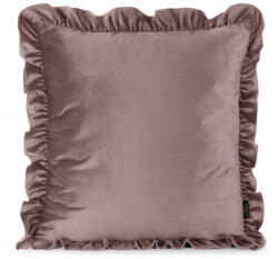  Brenda bársony párnahuzat Púder rózsaszín 45x45 cm
