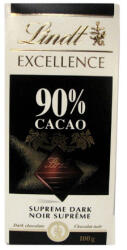 Lindt Lindt Exc. 90% Cocoa étcsokoládé 100g - delfinbuvar