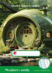 ICO Olvasónapló, tűzött, A5, 32 lap, 1. osztály, ICO "Süni Mesefüzet", hobbit (TICSUOL01H) - officepantry