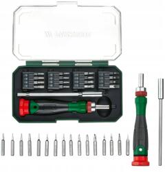 Parkside Precíziós csavarhúzó készlet 18db-os Mágneses bitek (HG11395)