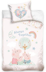 Carbotex Peppa Malac ágyneműhuzat 100×135cm, 40×60 cm (PP254015-BABY)