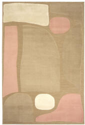  Lugares Pink, mogyoróbarna és rózsaszín kültéri, UV álló szőnyeg 200x300 cm