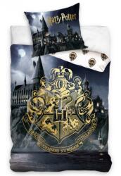 Carbotex Harry Potter "Az utazás Roxfortba" mintás pamut gyermekágyneműhuzat 140 x 200 + 70 x 90 cm (T-469084)