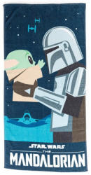 Carbotex Csillagok Háborúja Baba YODA 100% pamut törölköző 70x140cm (evST2401424-R)