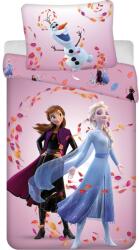 Jerry Fabrics Jégvarázs "Magical time" mintás pamut gyermek ágyneműhuzat 140 x 200 + 70 x 90 cm (J-24BS105)