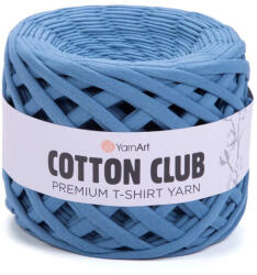 YARNART Cotton club minőségi, prémium pólófonal 7329 - Farmerkék