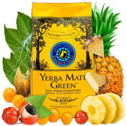 Mate Green Yerba Mate Tea, Mate Green Energetico (95% levél) 400g