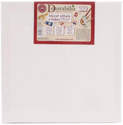  Feszített festővászon, alapozott 30*30cm (8662)