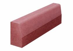 Elpreco Bordura beton BDZ Rosu 50x15x25 cm pentru delimitare trafic si trotuare (ELP-C10435350019)