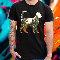 Magnolion Cica és természet férfi póló (28241)