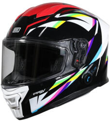 ORIGINE Casca moto integrala, Origine Pista cu bluetooth, culoare rosu negru, marime M (2030366101001M) - mxenduro