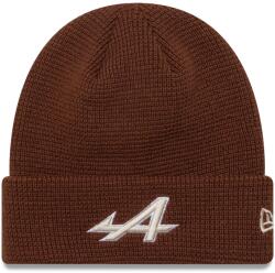  Alpine téli sapka, waffle mintázatú mandzsettás kötött, New Era, barna