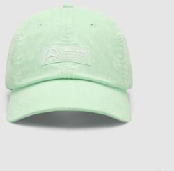  Mercedes baseball sapka, retro cord, menta