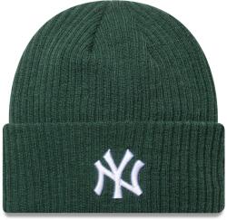  New York Yankees téli sapka, széles bordázott mandzsettával, New Era, zöld