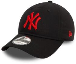  New York Yankees sapka, piros logó, New Era, 9TWENTY, basic, fekete