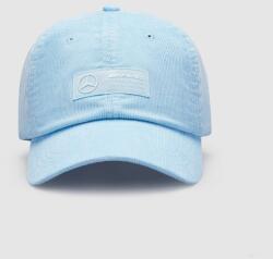  Mercedes baseball sapka, retro cord, kék