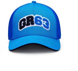  Mercedes kamionos sapka, George Russell, kék