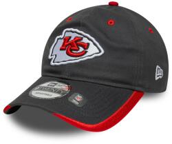  Kansas City Chiefs sapka, csapat kitűző, New Era, 9TWENTY, egyszerű, szürke