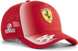  Ferrari sapka, hálós, csapat, Lewis Hamilton, Puma, piros