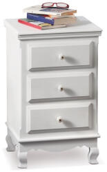 AdTrend Comoda lemn alb 41, 5 x 33 x 68 cm (50257) Comoda