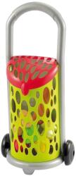 Smoby Carucior de jucarie Ecoiffier Chef Marktwagen, cu 7 accesorii, roti si capac (977)