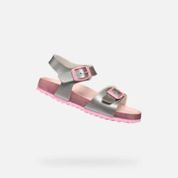 Geox Сребристи детски сандали Geox Adriel Girl Geox | Srebaren | Момичешки | 32