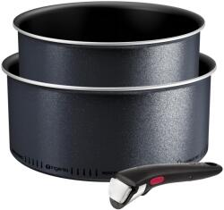 Tefal Set oale Tefal Ingenio Enjoy L7239302, 3 piese, maner detasabil, tehnologie Light Tech, strat titan (L7239302)