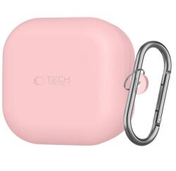 Tech-Protect Husa Tech-Protect Silicone Hook pentru Samsung Galaxy Buds4 / Buds4 Pro, Roz - typec