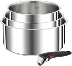 Tefal Set de oale Tefal Ingenio Preference L898S4, 4 piese, otel inoxidabil, compatibile inductie (L898S4)