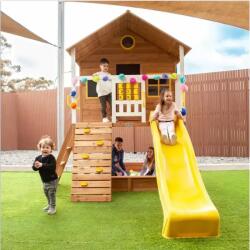 Ginger Home Голяма Детска Къщa, Пясъчник и Пързалка
