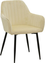 FDY Scaun Bucatarie/Dining Noell XL Catifea Bej
