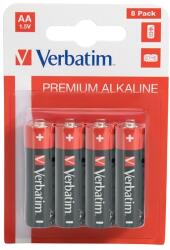 Verbatim ALKALINE BATTERY AA 8 PACK (HANGCARD) (49503) - TechnoGear