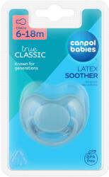 Canpol Suzeta cherry din latex 6-18 Luni Nude 23/224_Blu, Canpol babies (5903407162928)