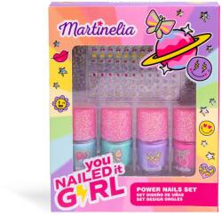 Martinelia SUPER GIRL SET 4 LACURI DE UNGHII SI ACCESORII (Mar85413)