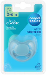 Canpol Suzeta cherry din latex 0-6 Luni Nude 23/223_Blu, Canpol babies (5903407162867)