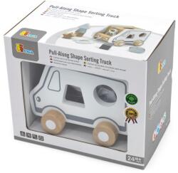 Viga Toys Jucarie de tras/impins - Camionul sortator, PolarB Viga (51612)