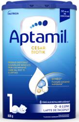 APTAMIL Cesar Biotik 1, formula speciala lapte praf, 0-6 luni, lapte de inceput, 800 g (1100019784)