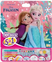 AS Happi Hobbi Set Pentru Pictura 5in1 Gigablock Frozen Aventura Inghetata (5203068627591)