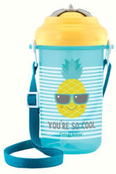 Canpol babies Babies Cana Cu Pai Din Silicon Flip-Top 400ml So Cool! 4/102_Yel (5901691816664)