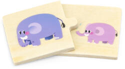 Viga Toys Puzzle Mama si puiul, Viga (44648) - infant