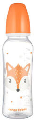 Canpol babies Babies Biberon Cu Gat Ingust 250ml Pp Cute Animals 11/841_ora (5901691800724)
