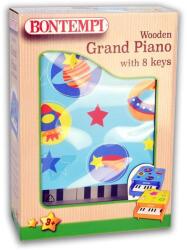 Bontempi PIAN DIN LEMN CU 8 CLAPE BLEU (Bon10-1810B) - infant