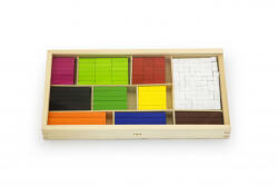 Viga Toys Blocuri matematice din lemn, Viga (56166) - infant