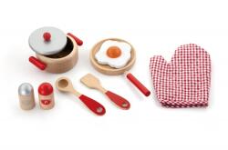 Viga Toys Set accesorii pentru gatit - rosu (50721) - infant