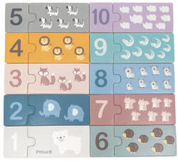 Viga Toys Puzzle Numere, PolarB Viga (44071)
