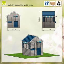 Wendi Toys Casuta de gradina Maritime House (M17), Wendi Toys (WE-725) - infant Casuta pentru copii