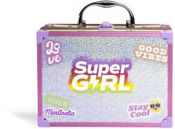 Martinelia SUPERGIRL TRUSA DE MACHIAJ CU OGLINDA LED (Mar44063)