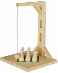 Walachia Set construit Bowling rusesc, 35 piese din lemn, Walachia (WLCK53)