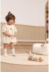 Viga Toys Jucarie de tras Closca cu ou rotativ si puisori veseli, PolarB Viga (44285) - infant