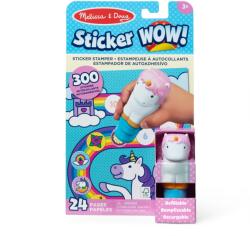 Spin Master Melissa And Doug Sticker Wow Set De Joaca Autocolante Si Stampila Reincarcabila Unicorn (681147005495)